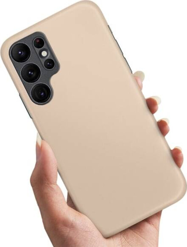 Samsung Galaxy S24 Ultra - Deksel/Mobildeksel Beige