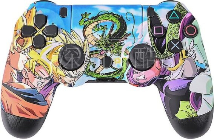 DualShock trådløs Bluetooth-kontroller for Playstation 4 / PS4 / PS3 Dragon Ball Dragon ball