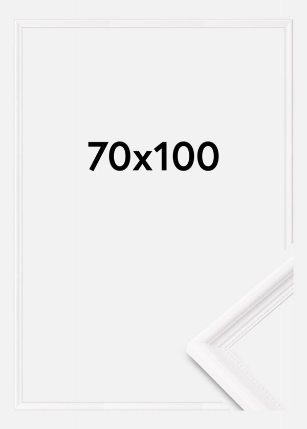 Ramme Gala Akrylglass Hvit 70x100 Cm