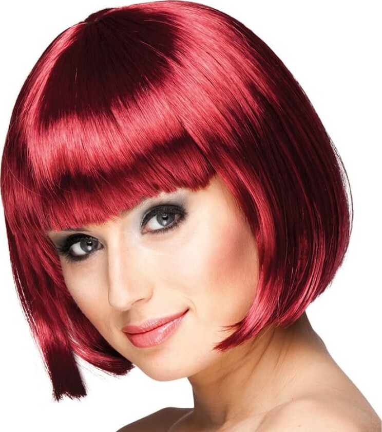 Parykk Cabaret Rød Mahogany