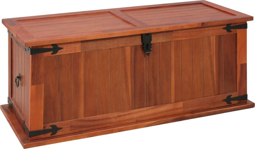 Oppbevaringskiste 90x45x40 cm heltre akasie