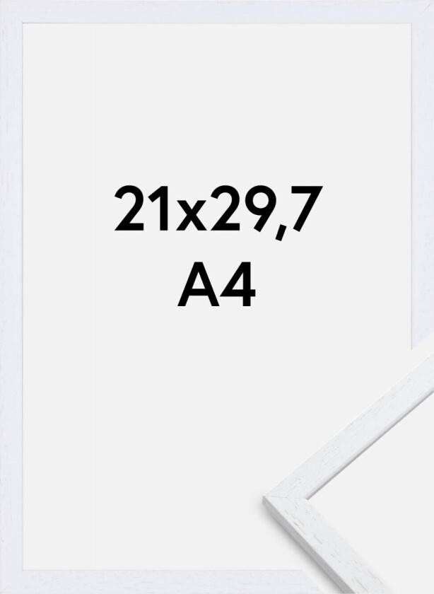 Ramme Edsbyn Akrylglass Warm White 21x29,7 Cm (A4)