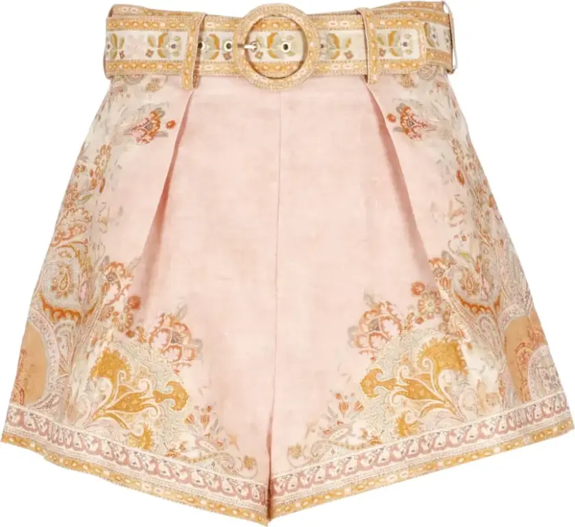 Dame, Shorts, Oransje, XS