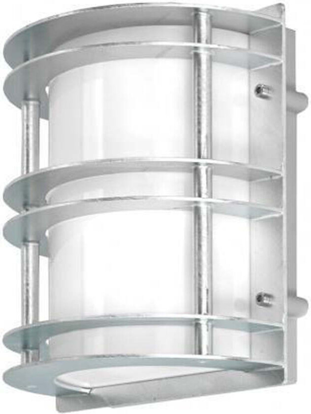 Stockholm veggskjold LED - Galvanisert stål