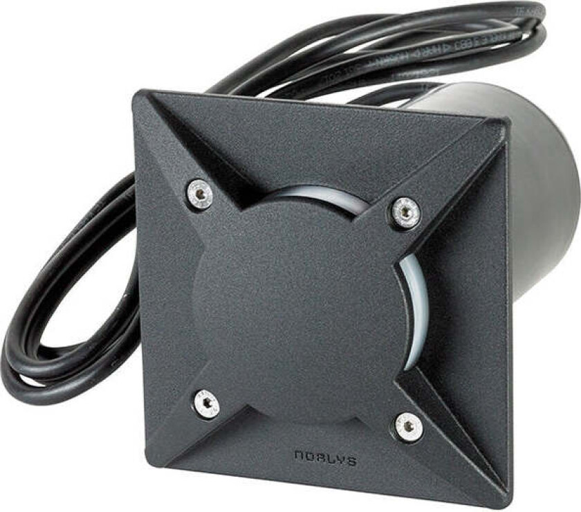 Rena 1633 uplight firkantet IP68 5,5W - Svart