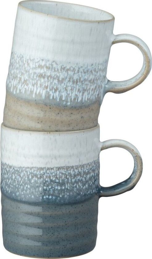 Kiln Accents kopp 40 cl 2 deler Taupe-slate