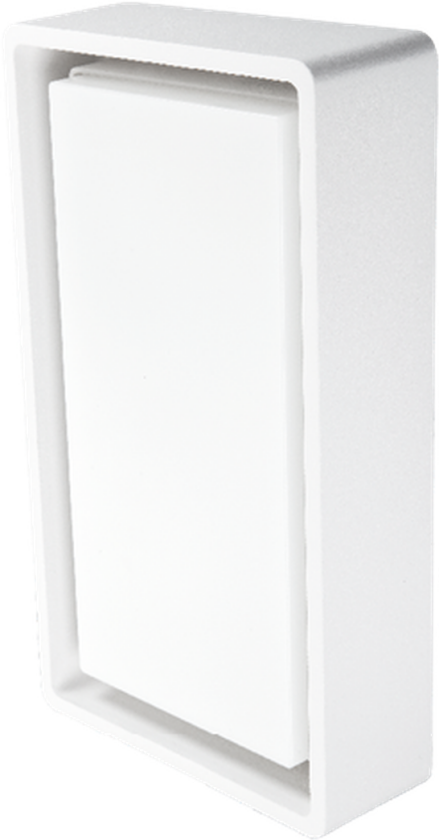 Frame vegg/taklampe 8W LED - Hvit