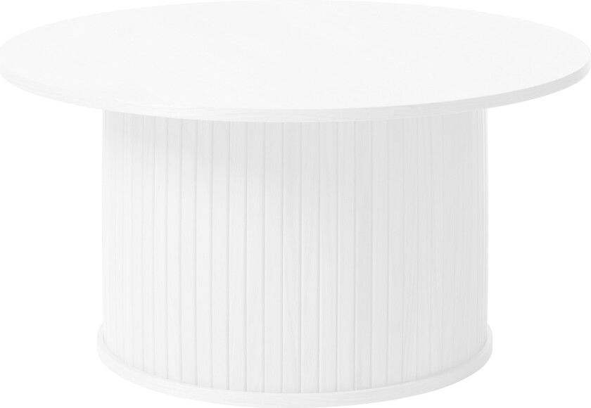 Angelique Sofabord 90 cm - Hvit