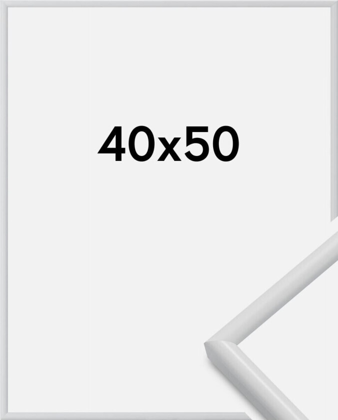 Ramme Galeria Hvit 40x50 Cm