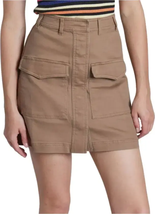 Dame, Shorts, Brun, S