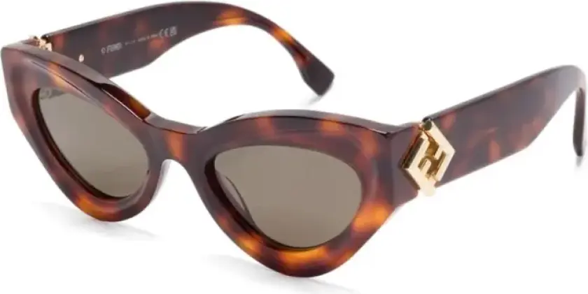 Dame, Accessories, Brun, 52 MM