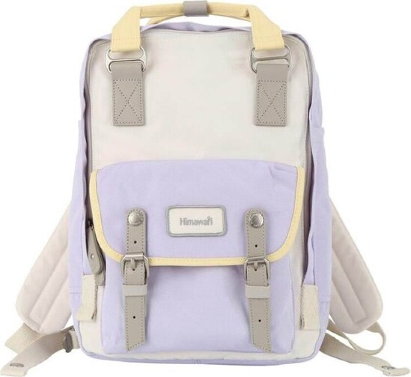 194L 14'' laptop backpack (purple and sand)
