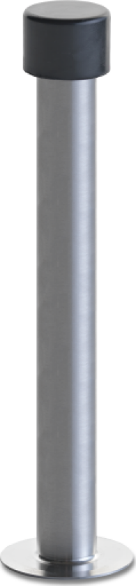 7601 Line18 dørstopper, ø22 x 150 mm, børstet rustfritt stål