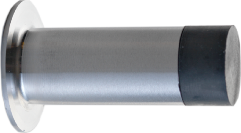 Randi 7604 Line18 dørstopper, ø19 x 100 mm, børstet rustfritt stål