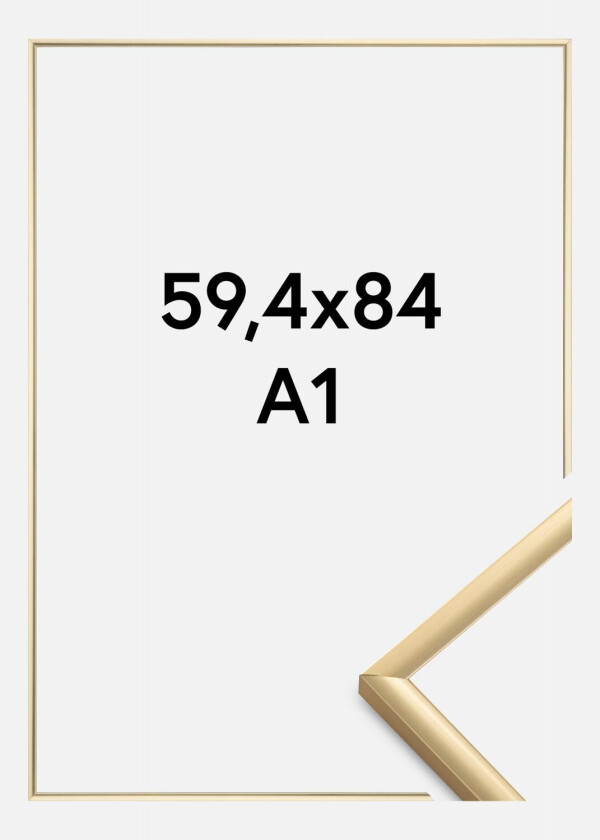 Ramme New Lifestyle Akrylglass Gull 59,4x84 Cm (A1)