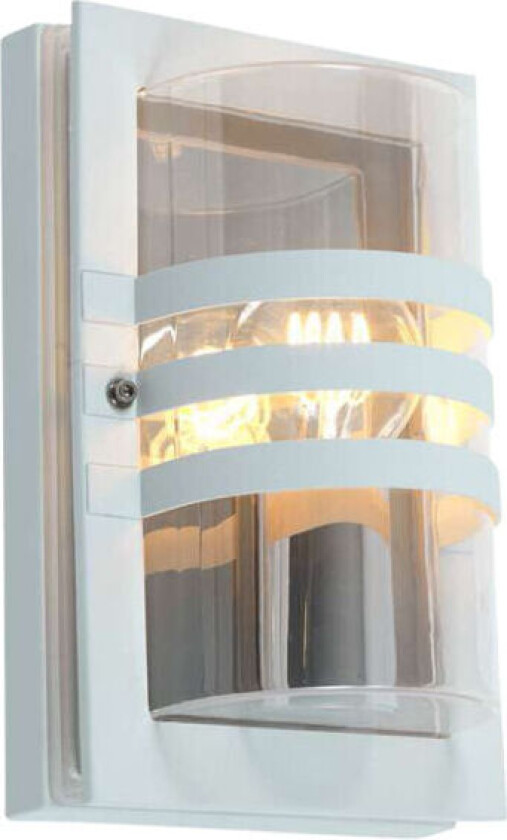 Ekeberg Mini Utelampe Vegg Hvit 1x40w E27 IP44 - 3100002625