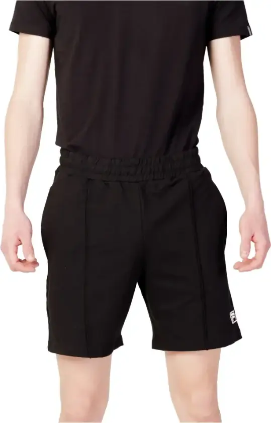 Herre, Shorts, Svart, L