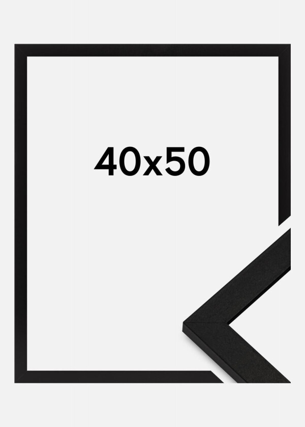 Ramme Bga Classic Akrylglass Svart 40x50 Cm