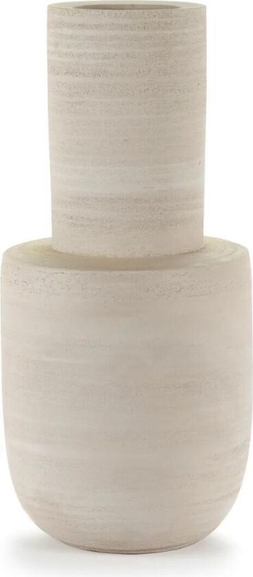 Volumes vase L Ø25 cm Beige
