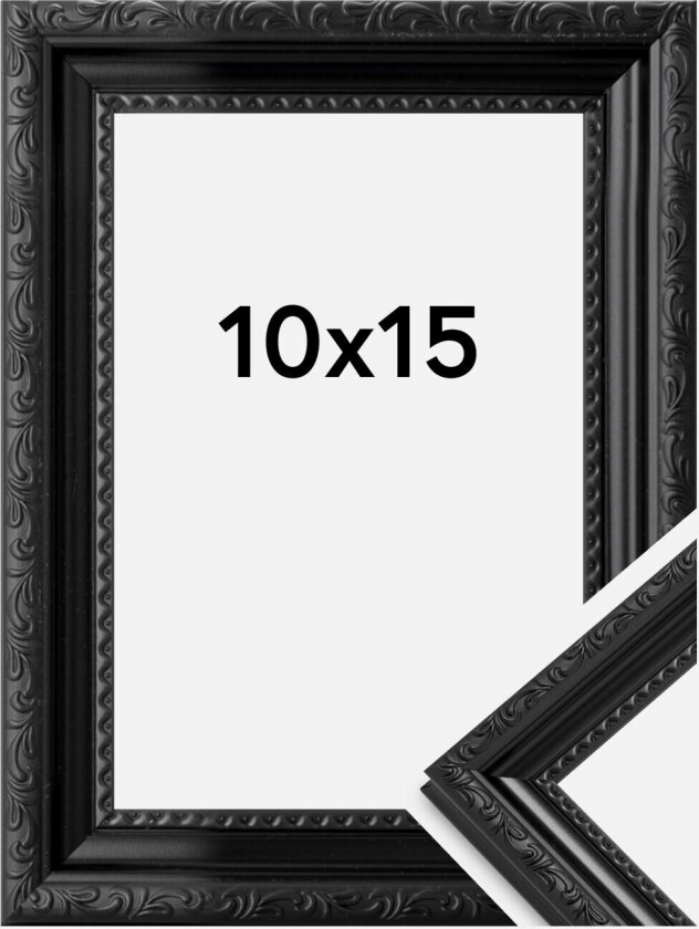Ramme Abisko Svart 10x15 Cm