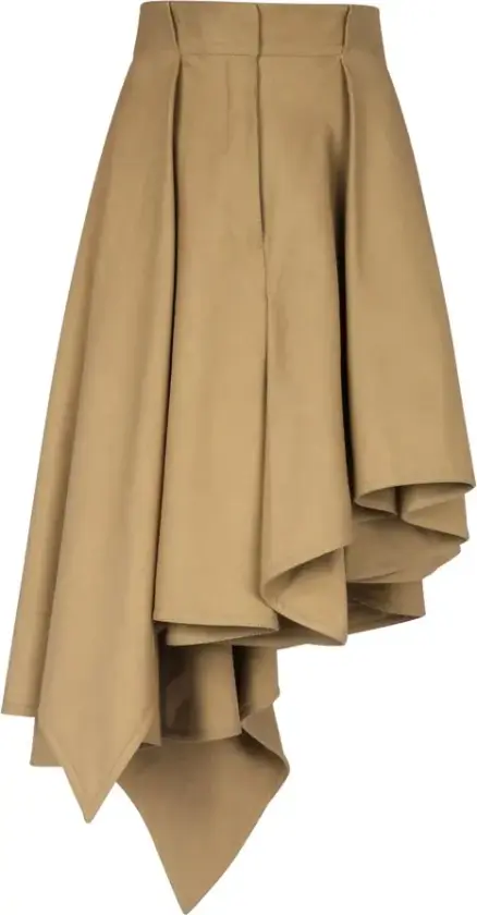 Dame, Skjørt, Beige, M