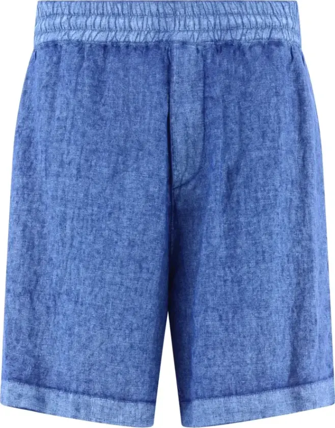 Herre, Shorts, Blå, M