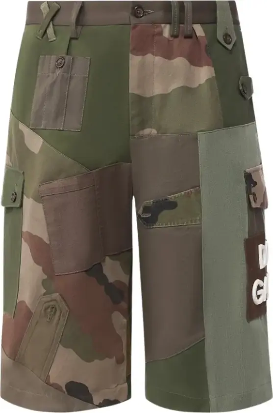 Herre, Shorts, Flerfarget, L