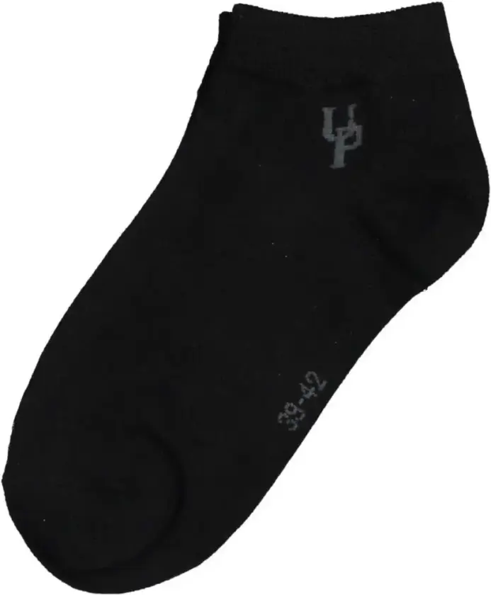 Ankle Socks 4pk Black 35-38 4pk bamboo socks