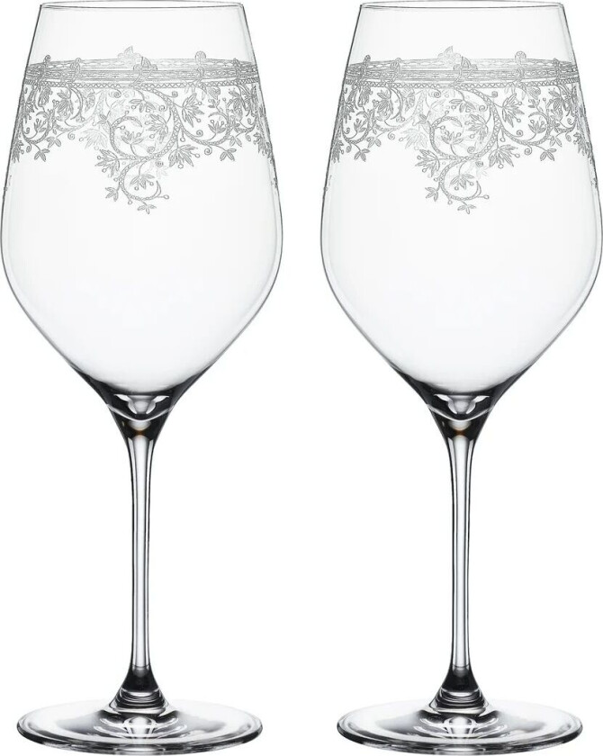 Arabesque Bordeaux rødvinsglass 81 cl 2-pakning Klar