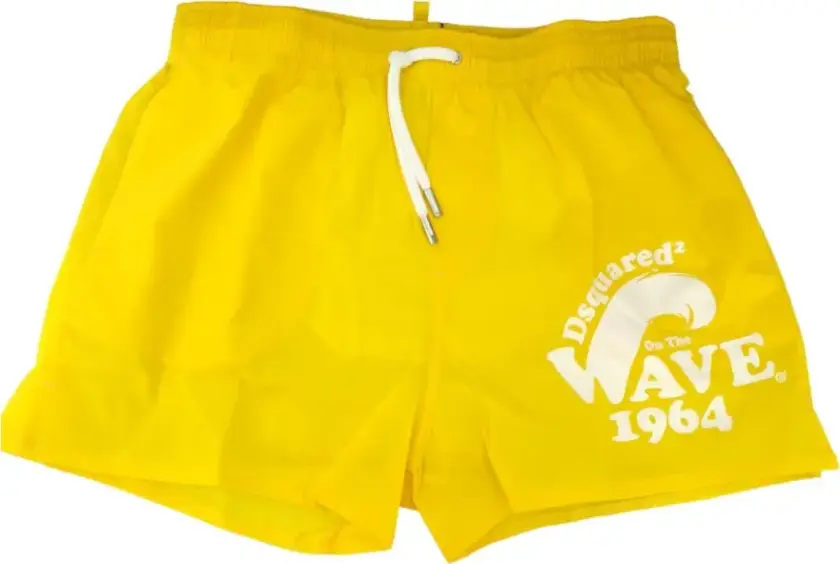 Herre, Shorts, Gul, M