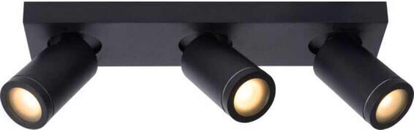 Taylor Takspot Baderom 3xGU10 IP44 Sort - 91993