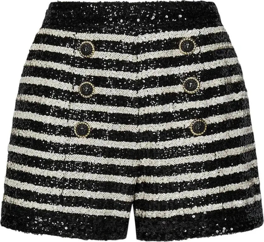 Dame, Shorts, Flerfarget, M