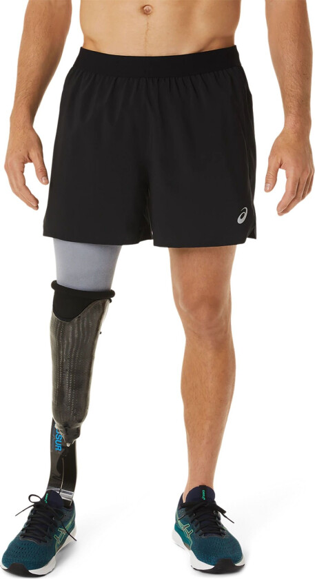 Asics Road 2-N-1 5In Short, løpeshorts herre Performance Black