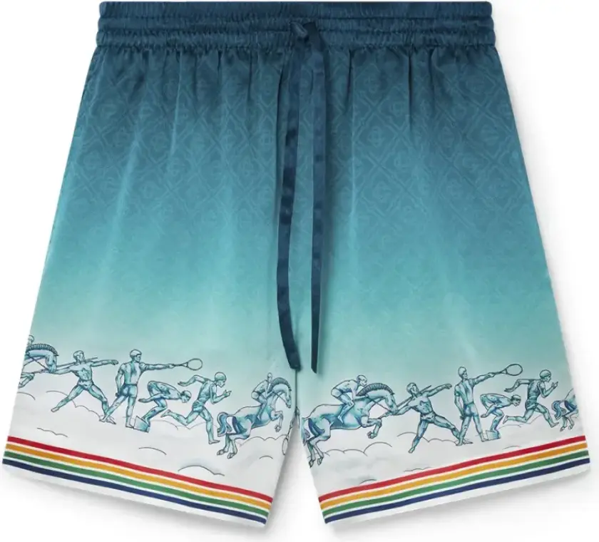 Herre, Shorts, Blå, M