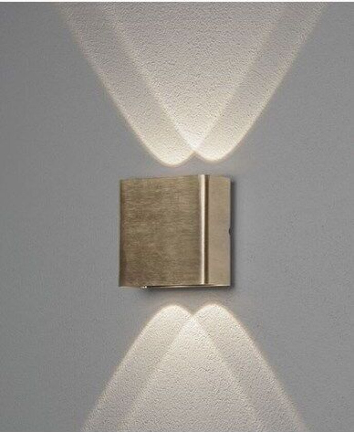 Chieri vegglykte messning 2x2W LED