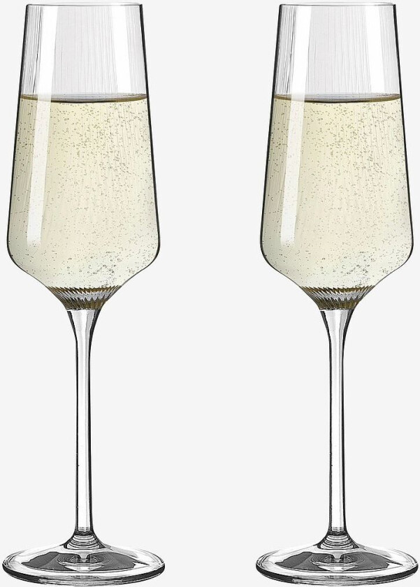 Champagneglass Sonnenschliff 2-pakning, Transparent