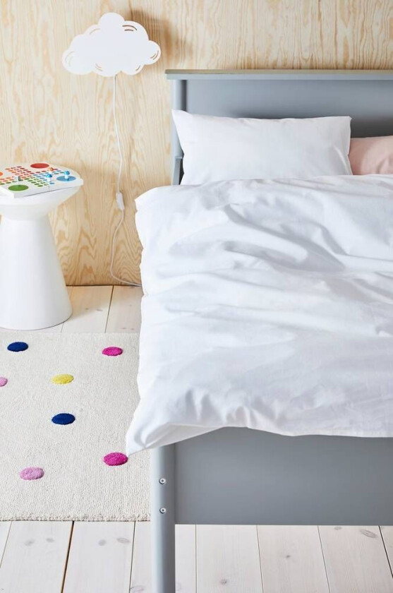 Bilde av ZACK MINI sengesett sprinkelseng - økologisk Hvit