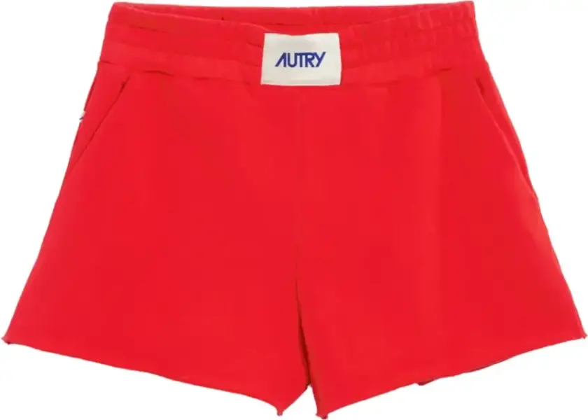 Dame, Shorts, Rød, L