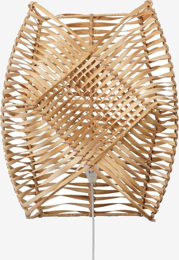 Vegglampe Zyla 36 cm, Natur