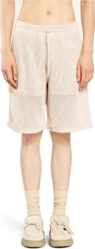 Herre, Shorts, Hvit, L