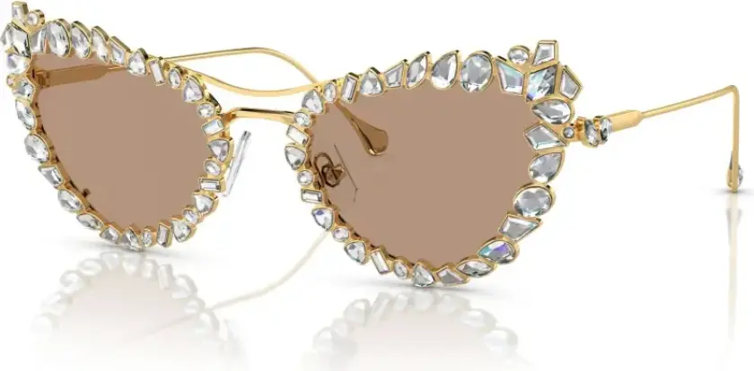 Dame, Accessories, Gul, 56 MM