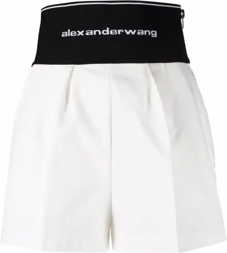 Alexander Wang, Dame, Shorts, Hvit, S