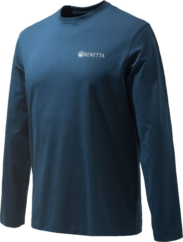 Men's Team Long Sleeve S, Blue Total Eclipse