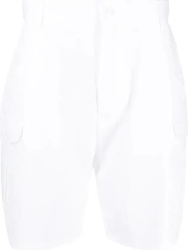 Herre, Shorts, Hvit, 4XL