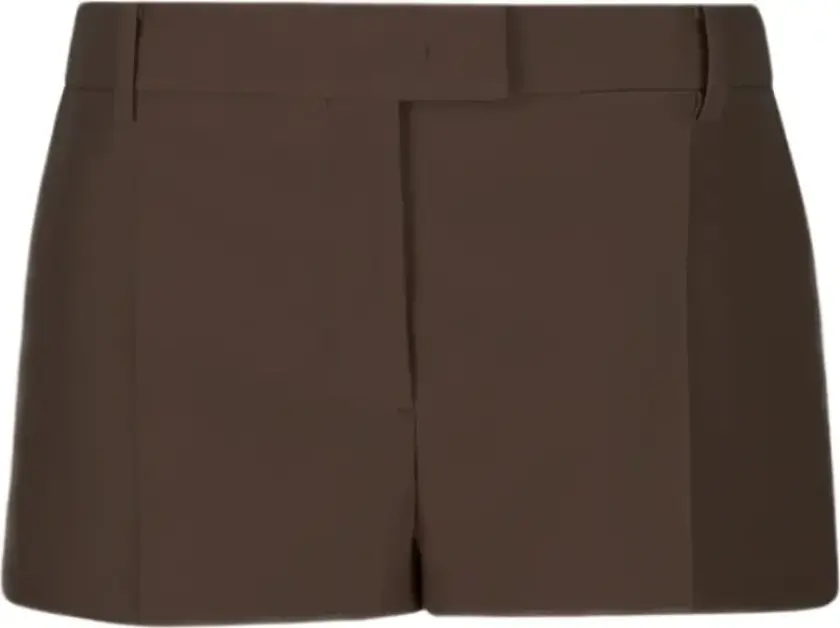 Dame, Shorts, Brun, S