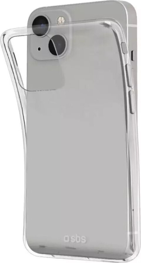 iPhone 14 / 13 Skinny Bakdeksel - Gjennomsiktig