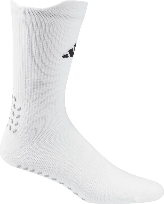 Football Grip Printed Performance Light Socks Herre White/Black 43-45