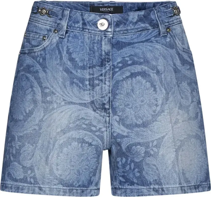 Dame, Shorts, Blå, W29