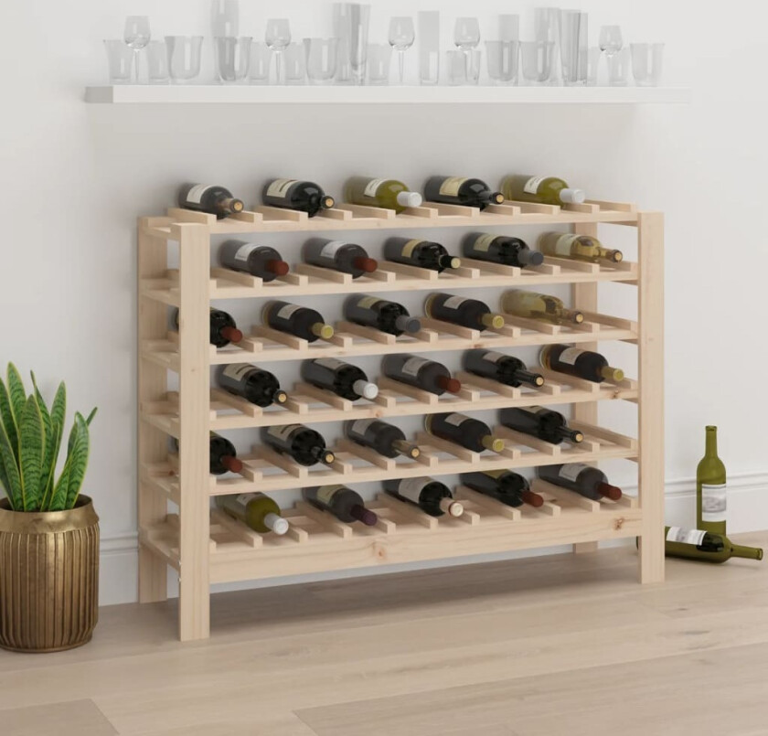 Vinstativ 109,5x30x82 cm heltre furu