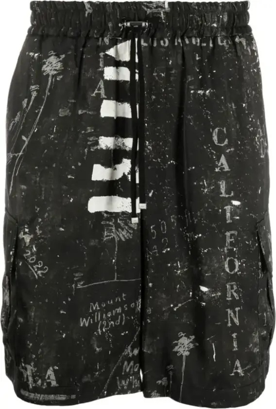 Herre, Shorts, Svart, M